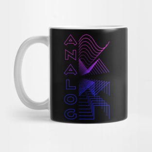 Analog Waveform Digital Analog Design Modular Gift Mug